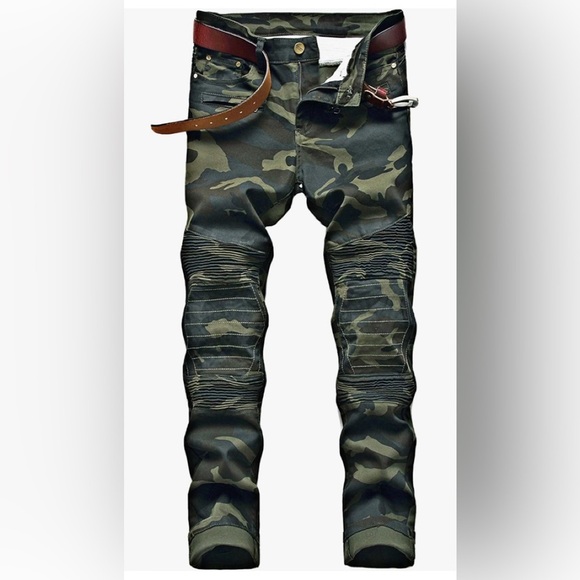 New Men's Designer Street Jeans Multiple Sizes - Picture 1 of 1